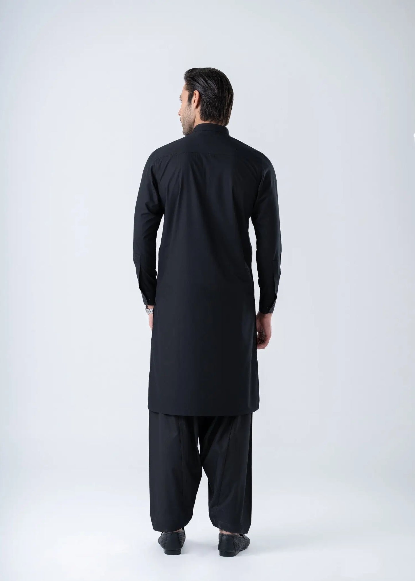 Jet Black by Libas-e-Yousaf's – Unstiched Men's Wash & Wear